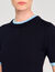 Zweifarbiger kurzer Pullover