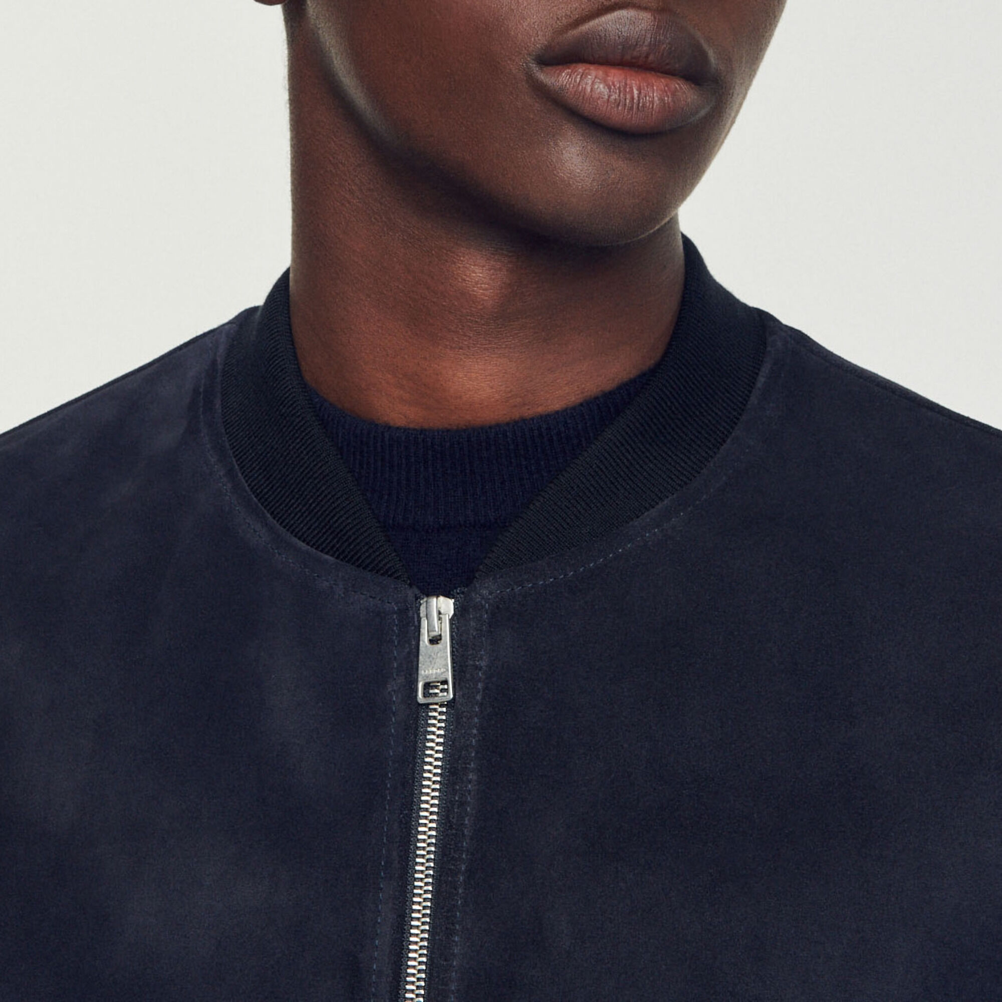 Jacke aus zertifiziertem Leder