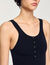 Achselshirt aus Rippstrick