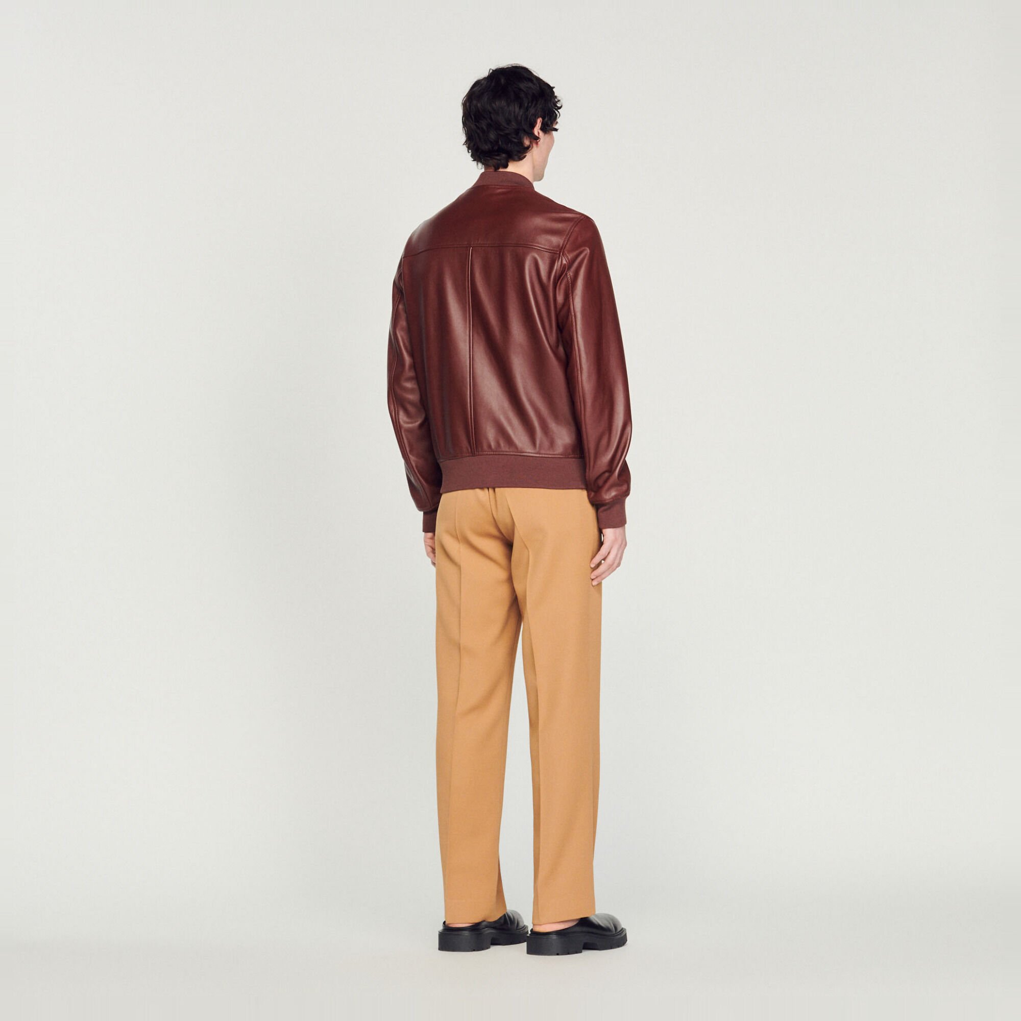 Blouson aus Leder