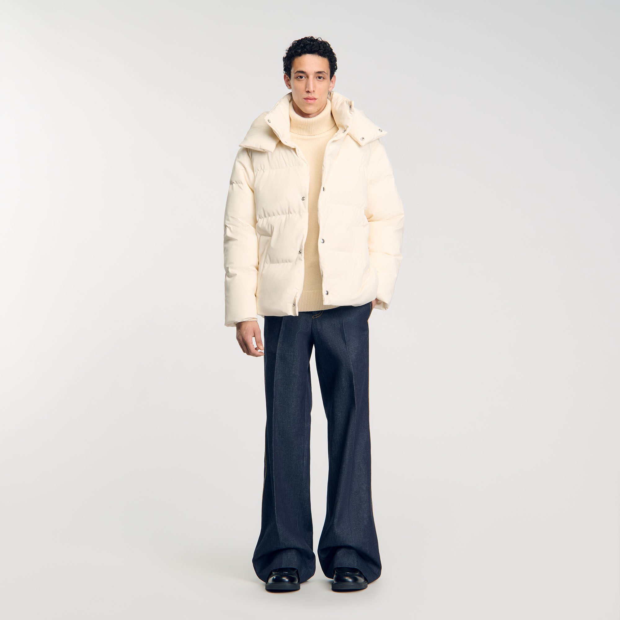 Daunenmantel fur Herren Sandro Paris