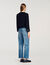 Tweed-Jacke mit Volants