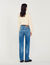 Verwaschene Flared Jeans