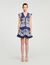 Kurzes Kleid mit Bandana-Print