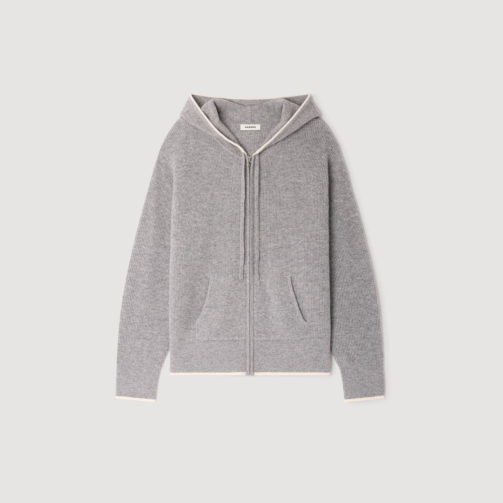 Cardigan mit Kapuze