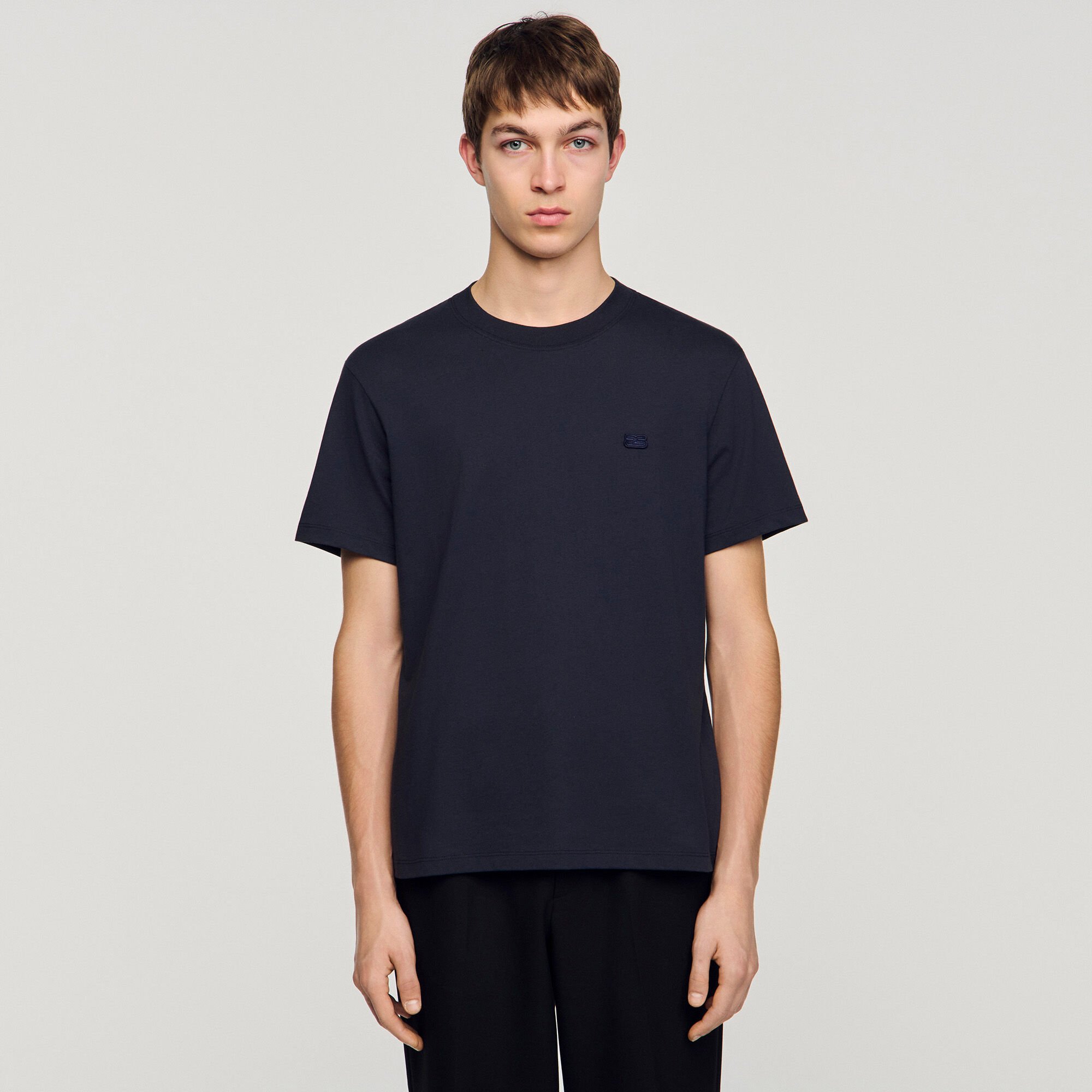 T-Shirt mit Double-S-Patch