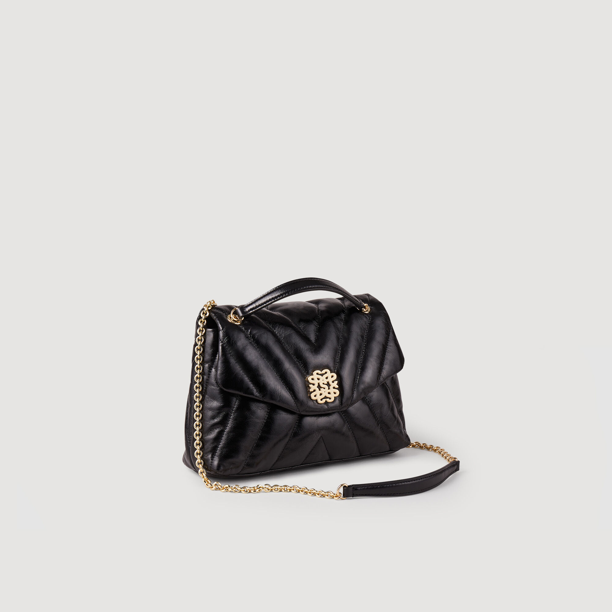 Tasche Mila aus gestepptem Leder