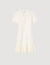 Kurzes Strickkleid mit Polokragen