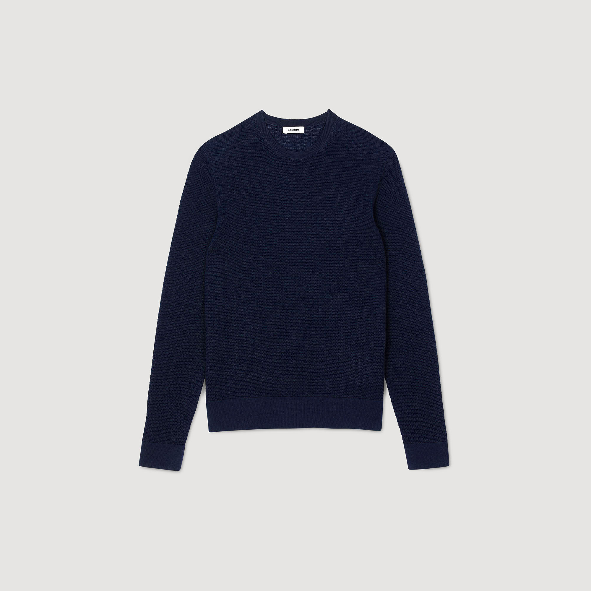 Pullover aus texturiertem Strick