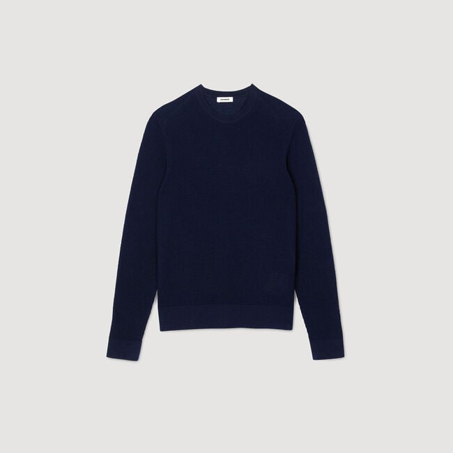 Pullover aus texturiertem Strick