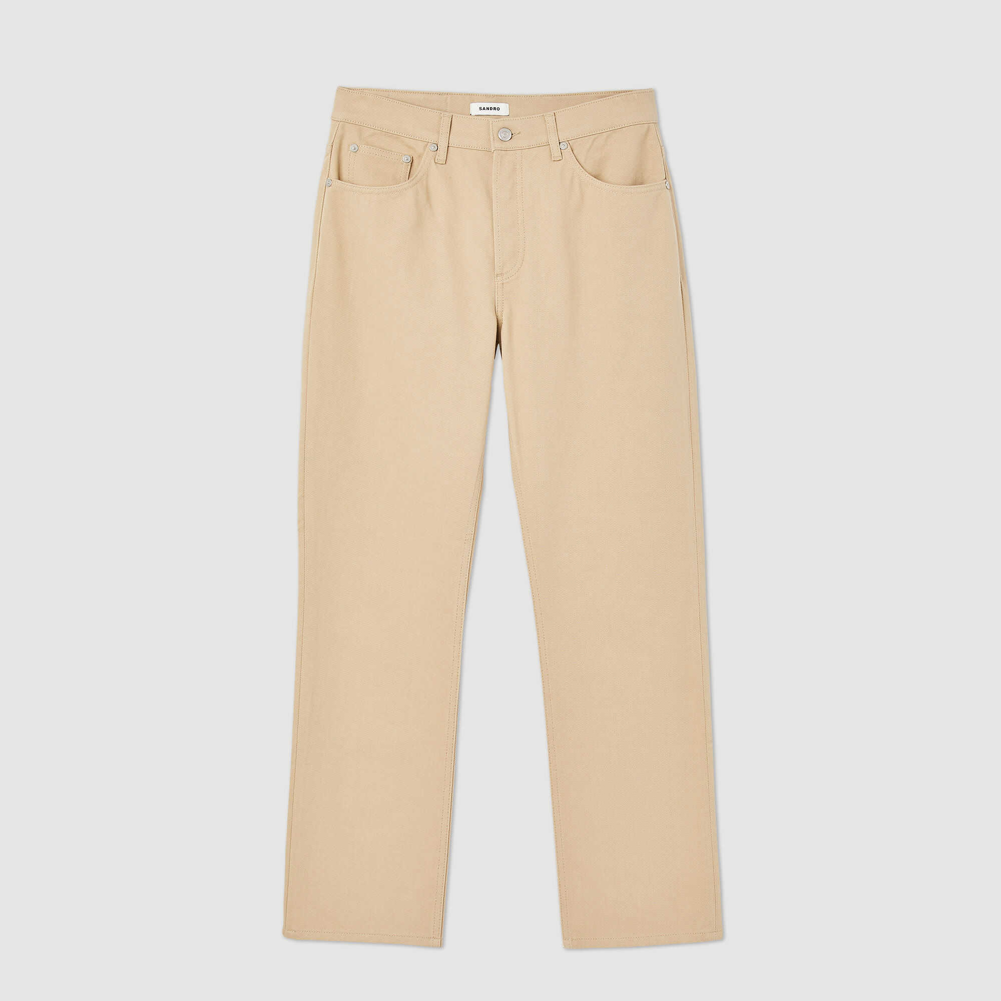 Gerade Jeans aus Baumwolle