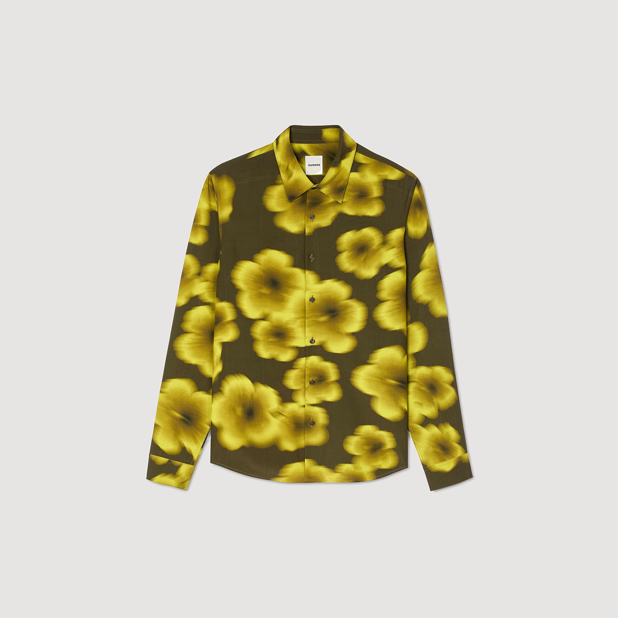 Fließendes Hemd mit Blumenprint
