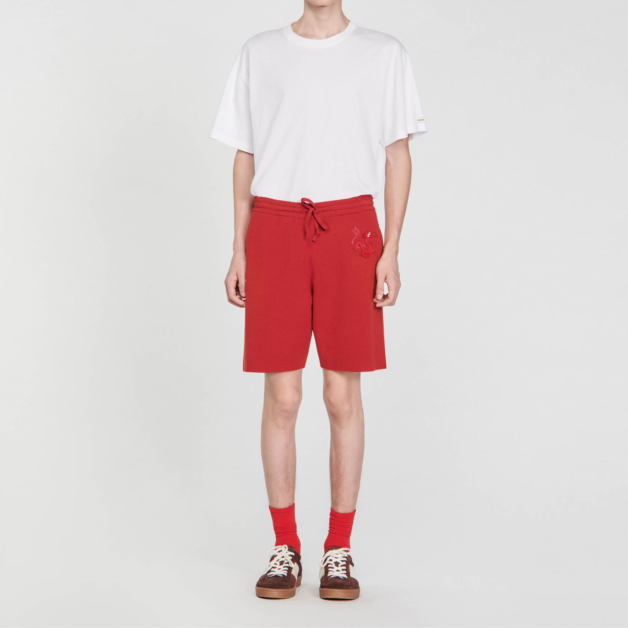 Shorts mit Drachen