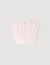 Kurzes Top mit Blumenjacquard