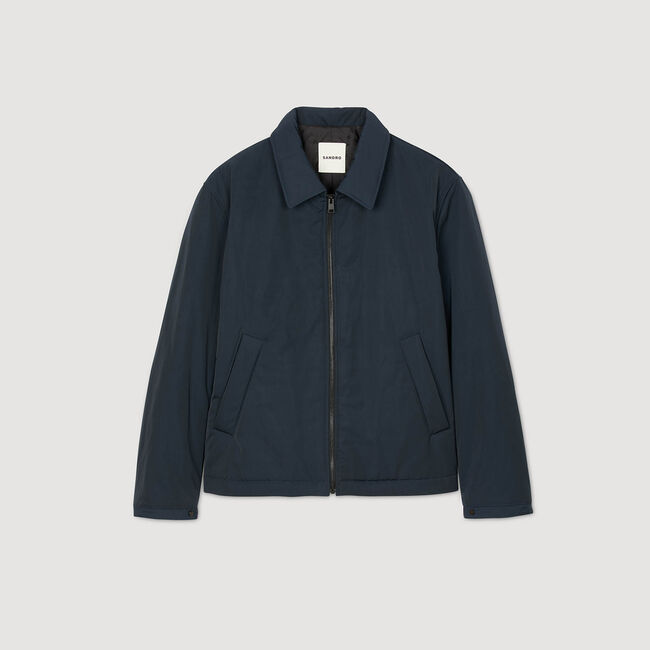 Wattierte Jacke mit Reißverschluss
