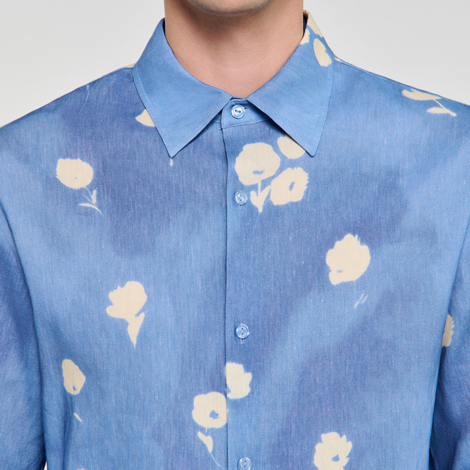 Hemd mit Blumenprint