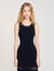 Strickkleid mit Fransen