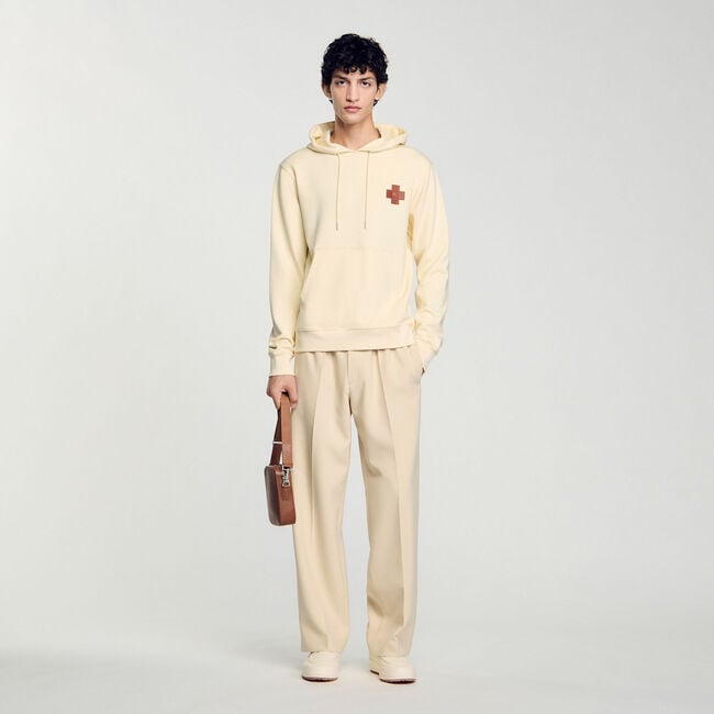 Sweatshirt mit „Square Cross“-Patch