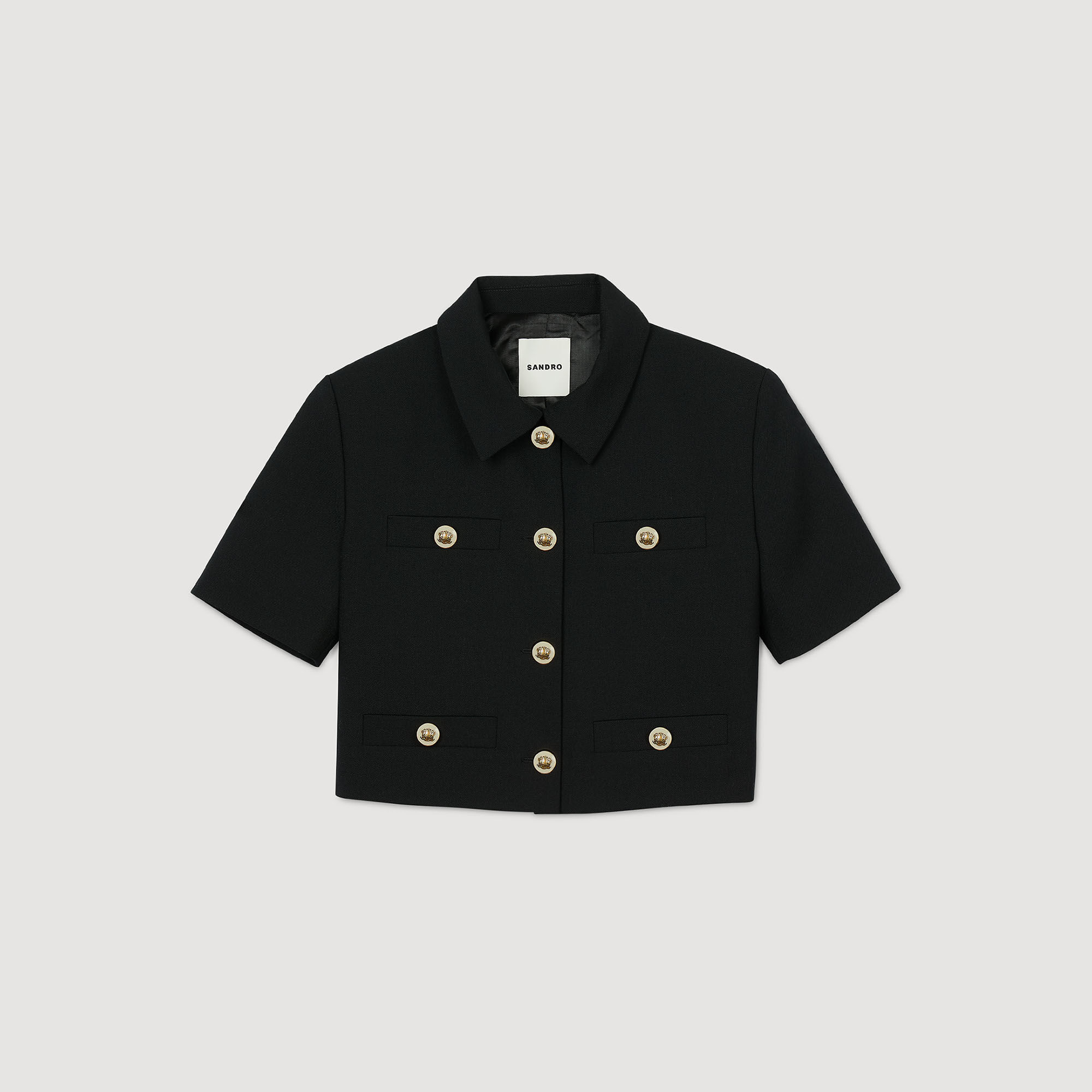 Jacke mit kurzen Ärmeln