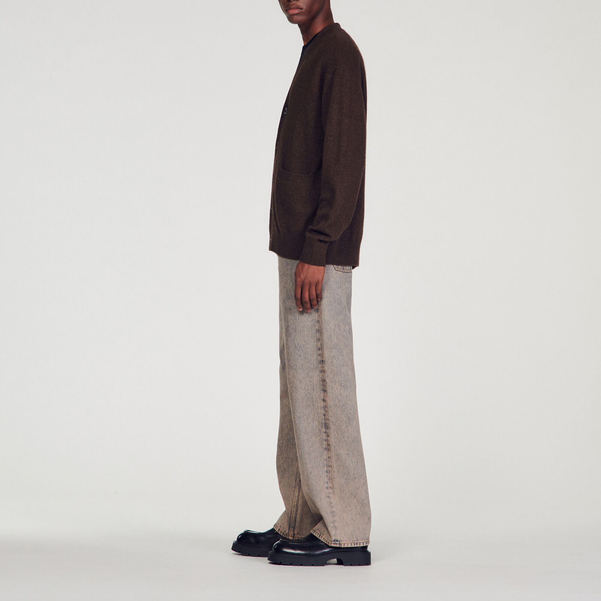 Cardigan aus Yakwolle