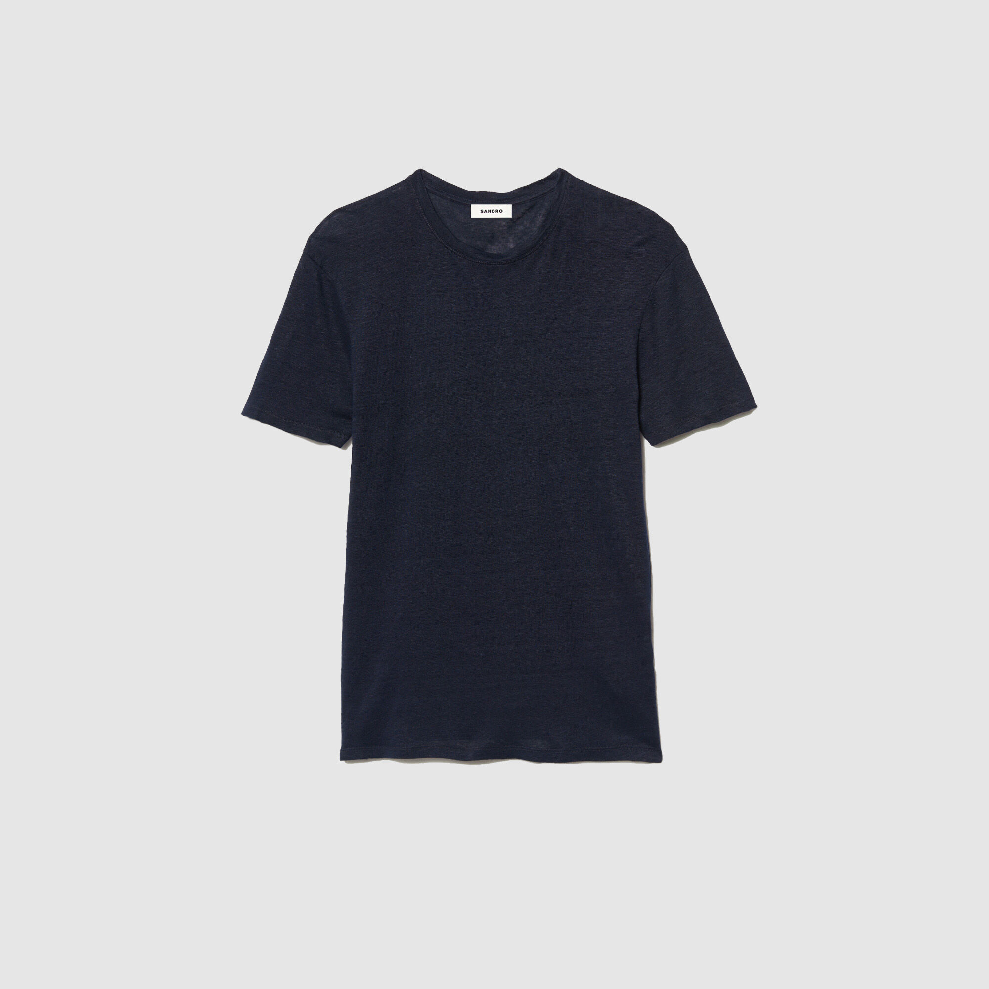 T-Shirt aus zertifiziertem Leinen
