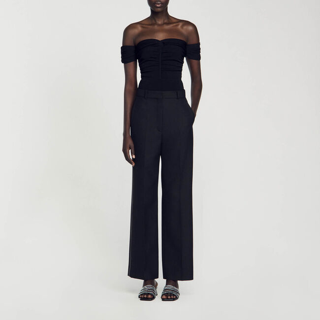 Gerade geschnittene Hose