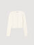 Kurzer Cardigan aus Rippstrick