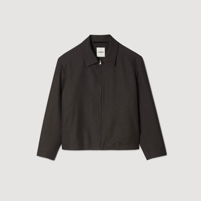 Jacke aus technischem Material