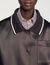 Satinblouson mit Polokragen