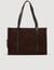 Shopper-Tasche aus Veloursleder