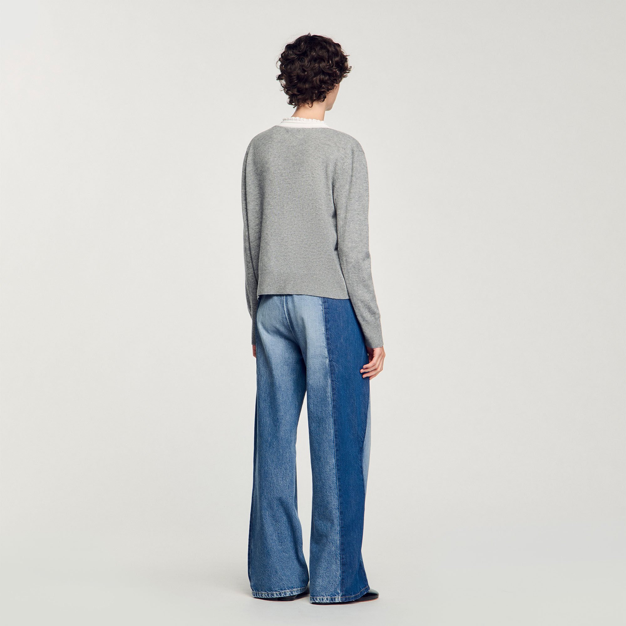 Pullover mit V-Ausschnitt
