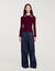 Pullover mit Kragen und Zierplättchen