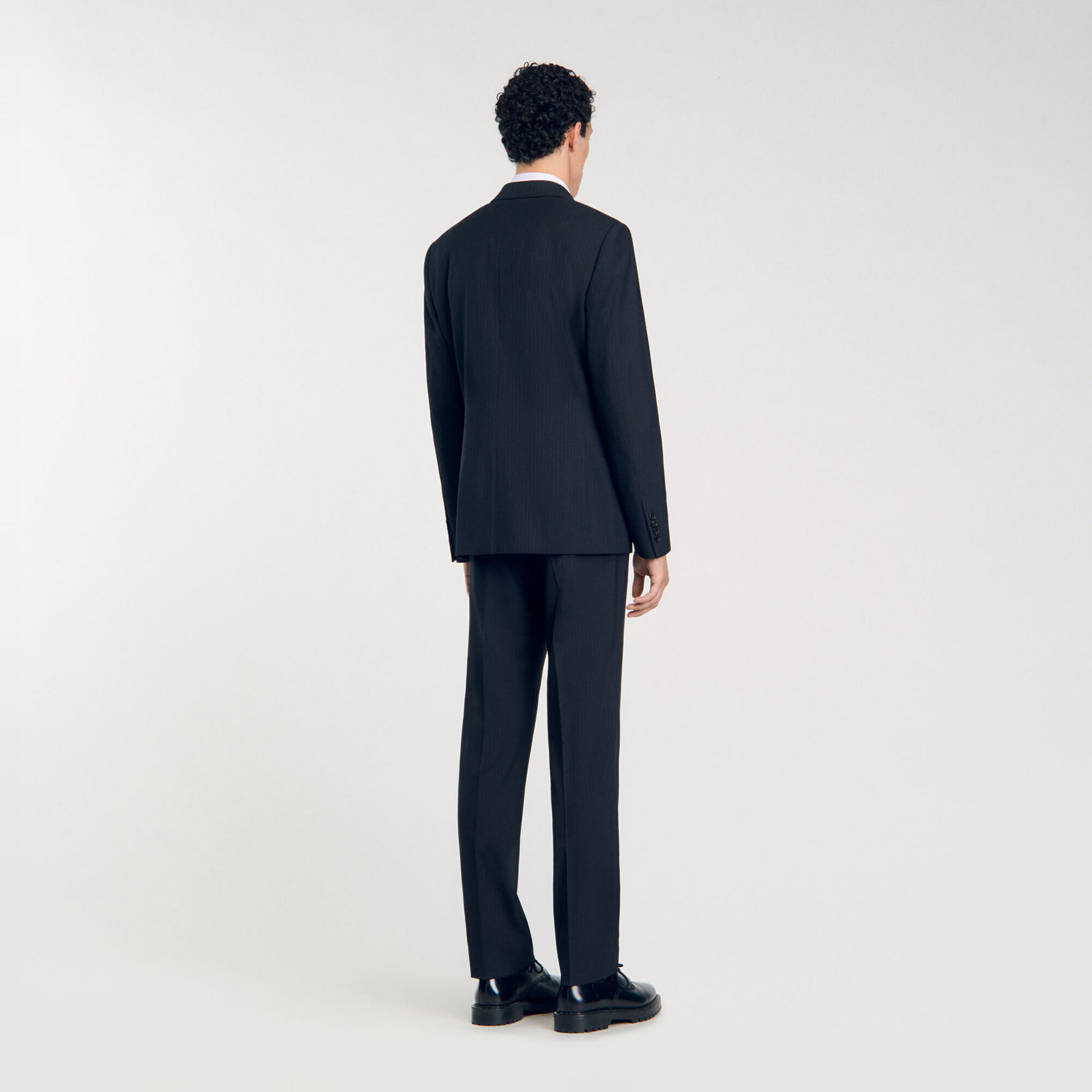 Gestreiftes Anzugsakko