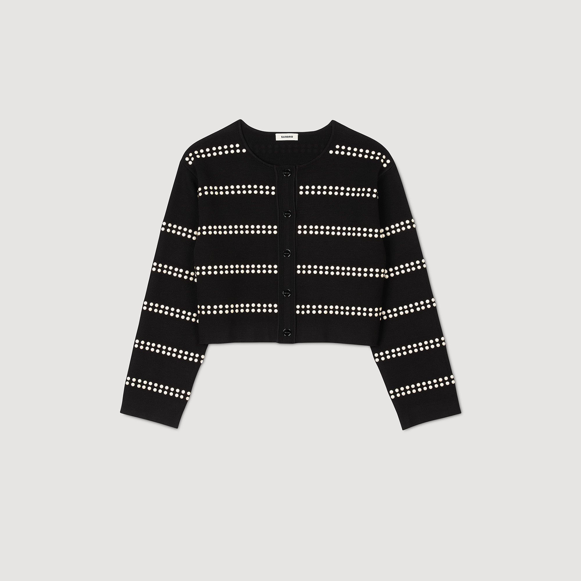 Cardigan mit Studs