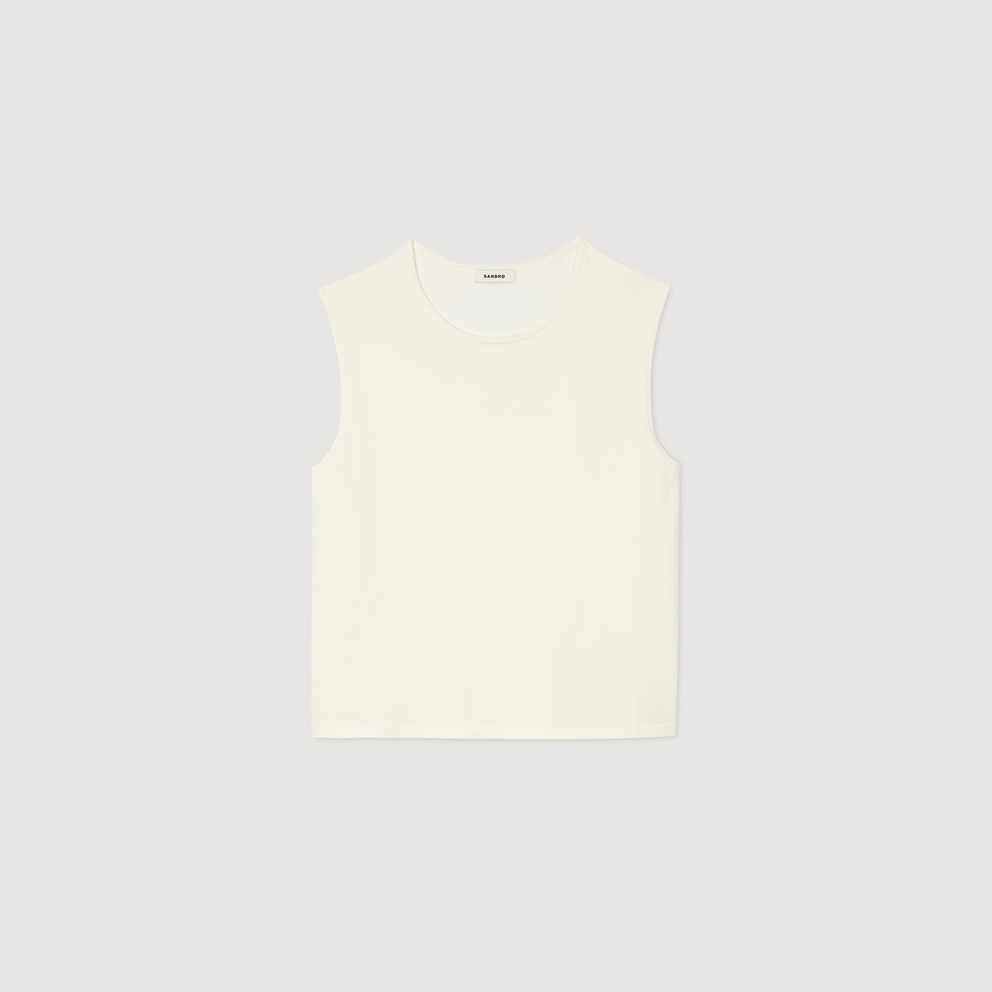 Tanktop aus Feinstrick - Herren | Sandro
