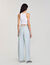 Tanktop mit Perlen und Strass