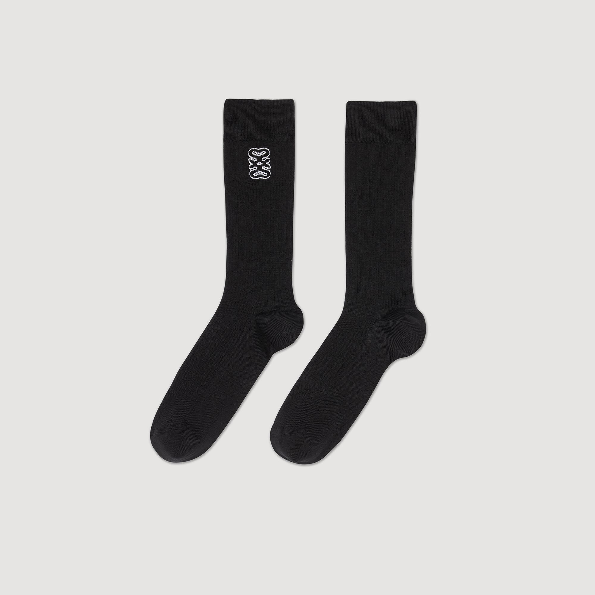 Bestickte Socken