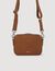 Kleine Tasche aus genarbtem Leder