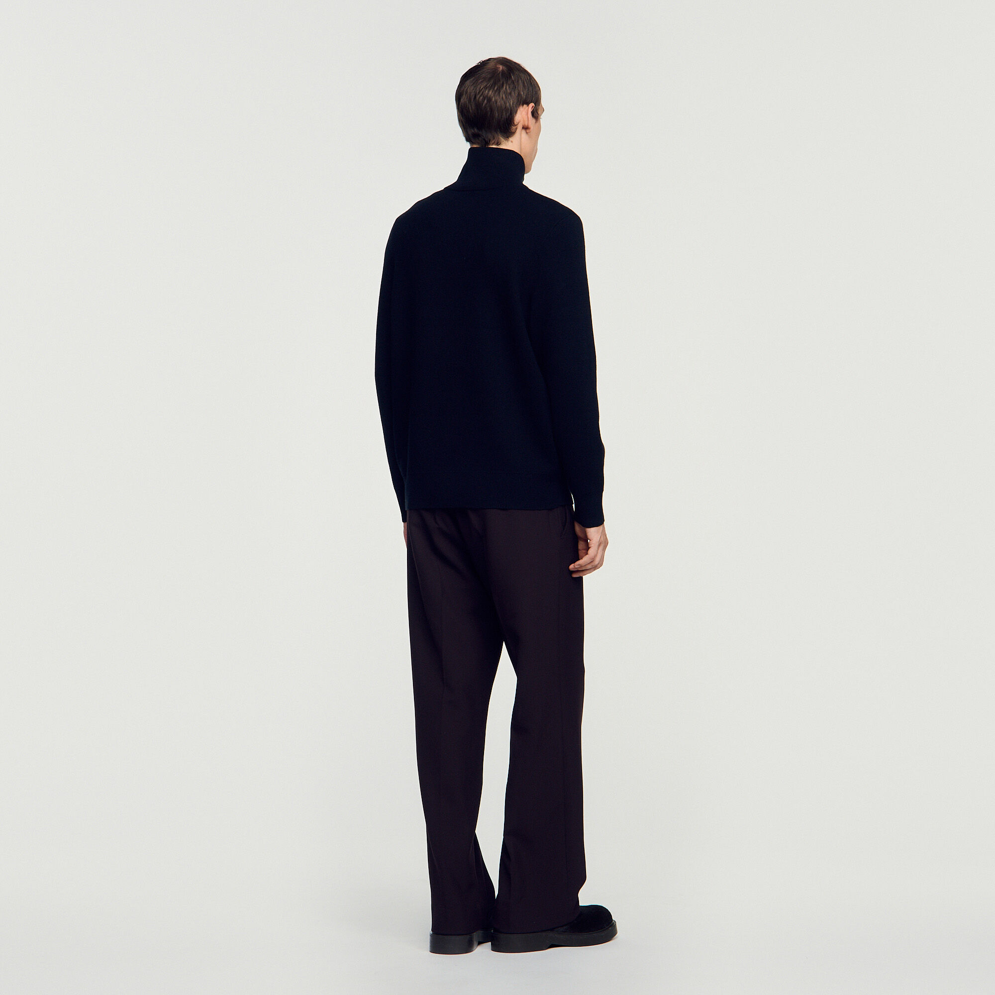 Pullover mit Stehkragen - Mixte | Sandro