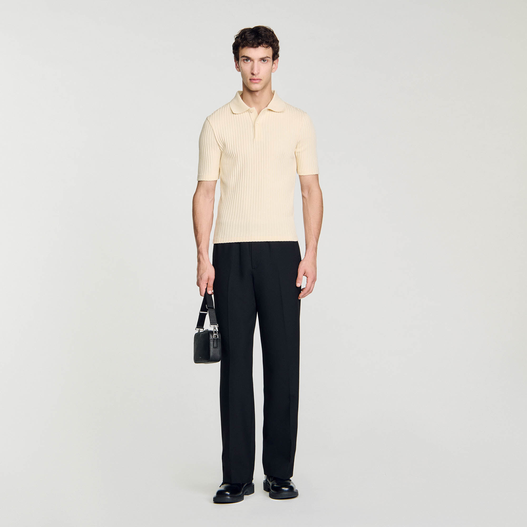 Sandro polo shirt clearance