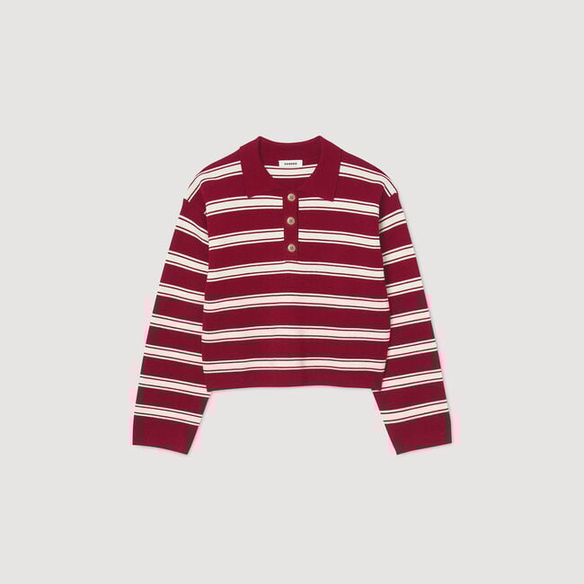Pullover mit Streifenmuster