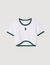 Zweifarbiges kurzes T-Shirt