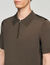 Poloshirt aus Strick mit Reißverschluss