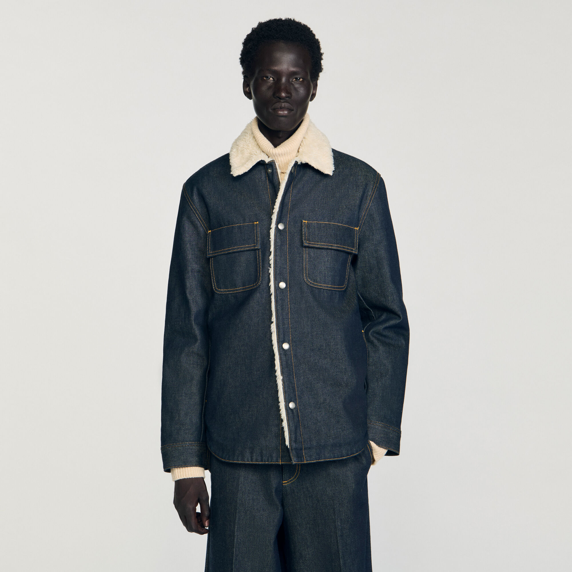 Überhemd aus Denim