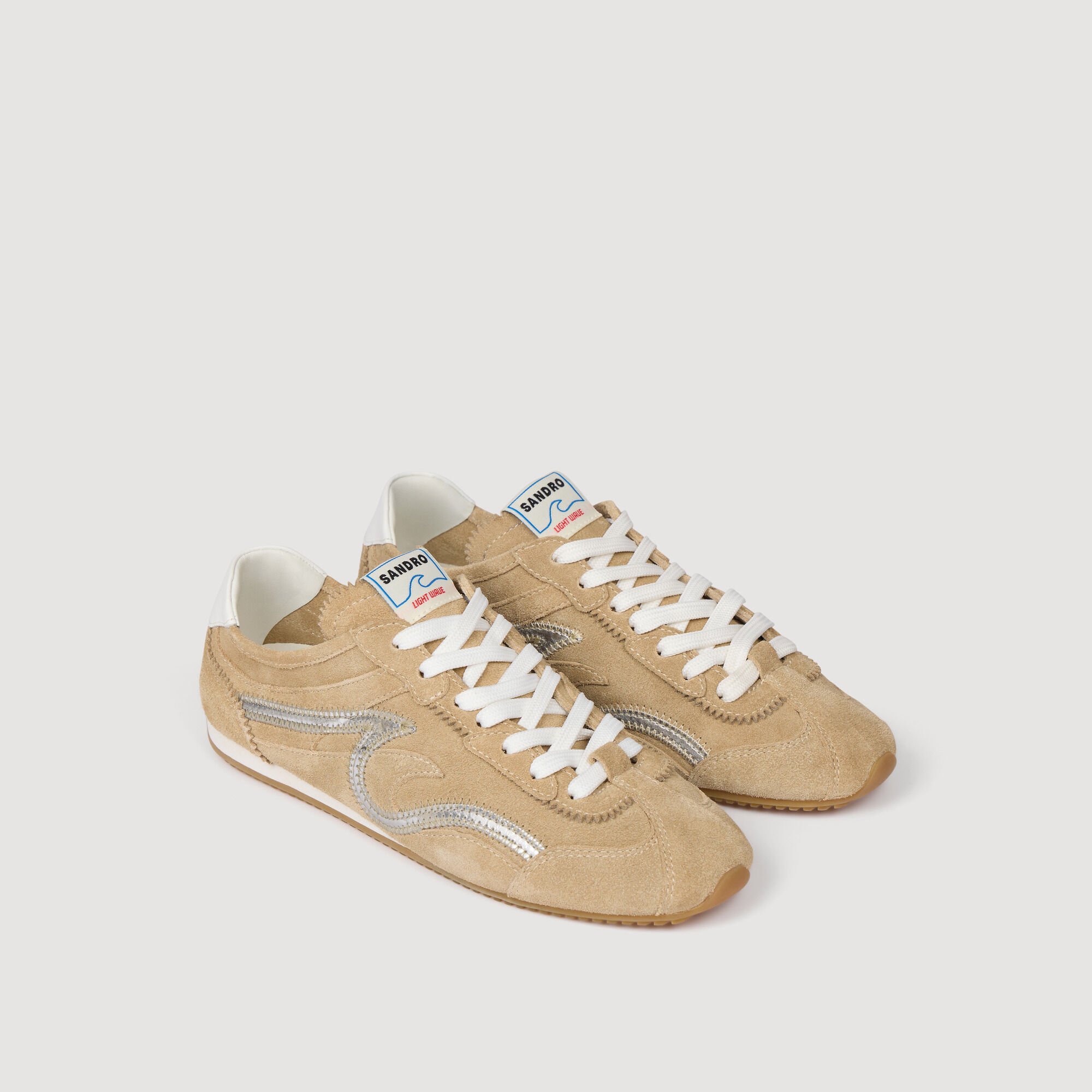 Sneaker Light Wave aus Veloursleder