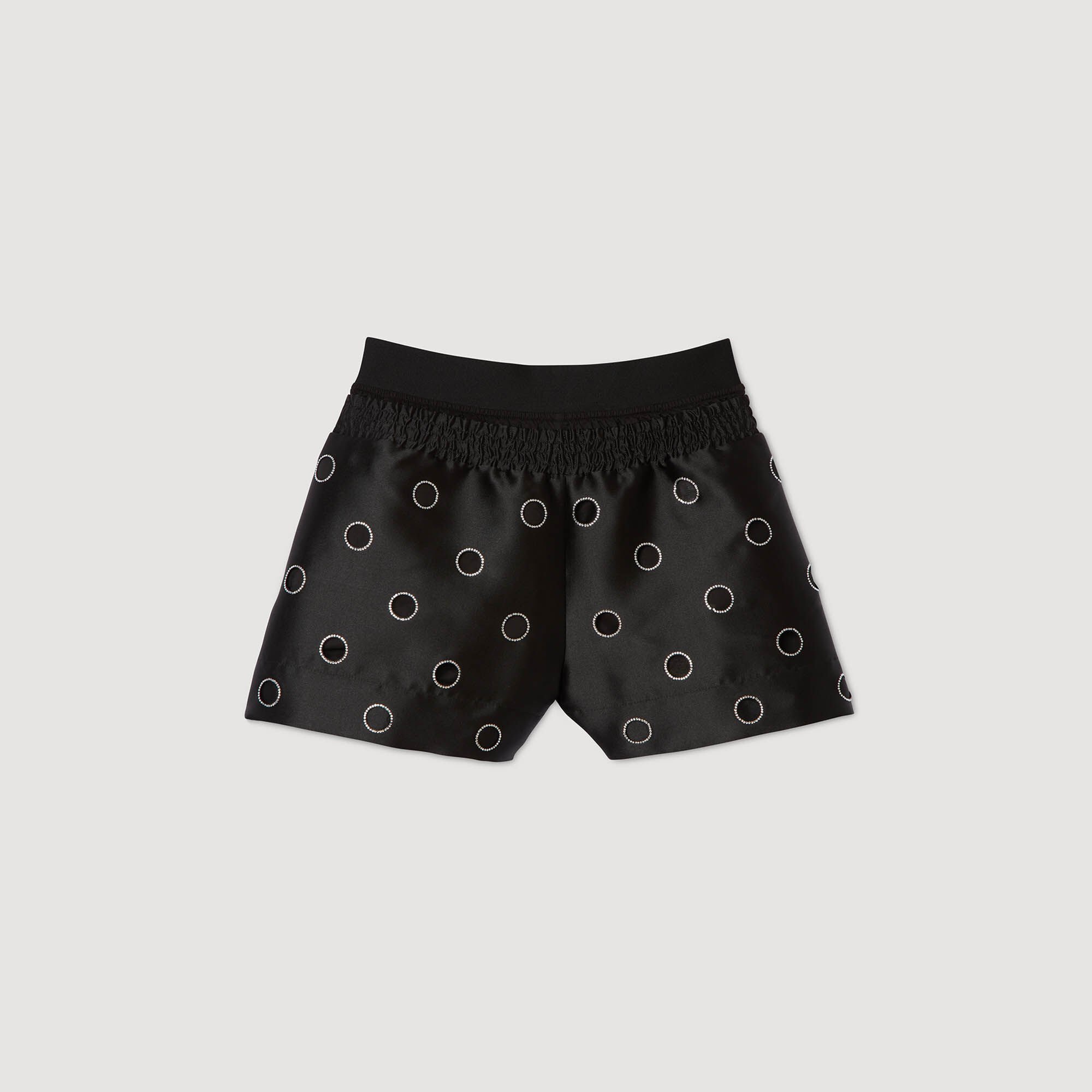Shorts mit Strass