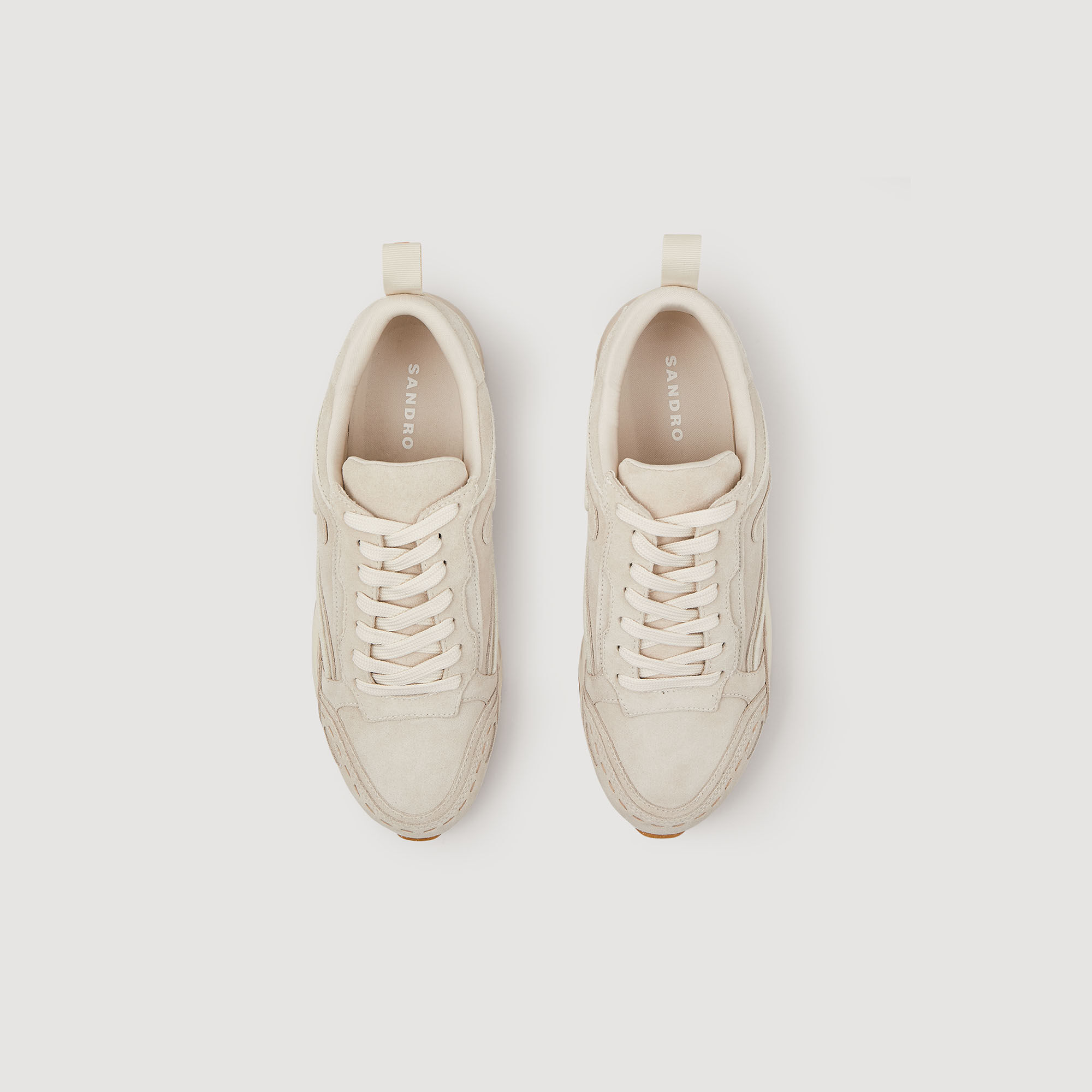 Flame Sneaker beige fur Damen Sandro Paris