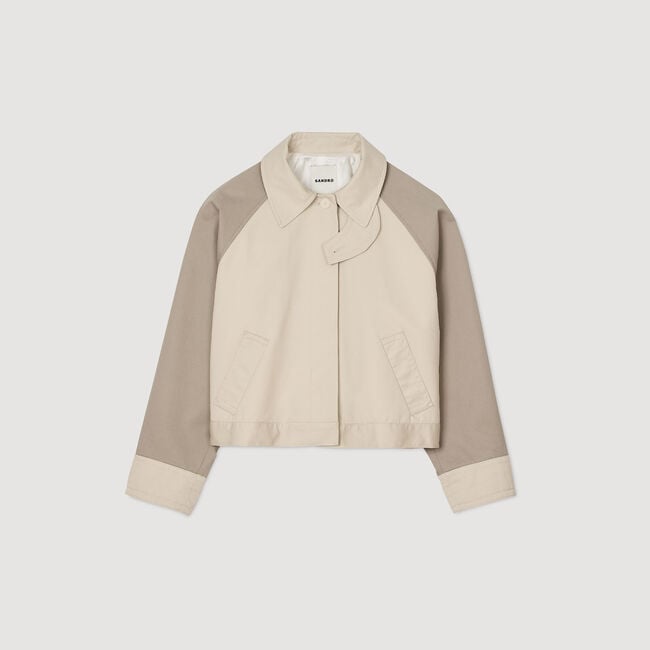 Zweifarbiger Blouson