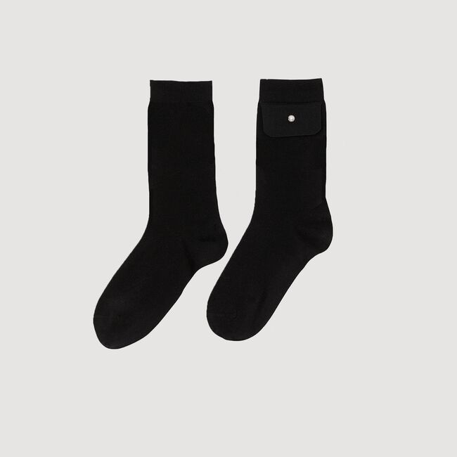 Socken mit Perlendetail