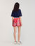 Shorts mit Bandana-Print